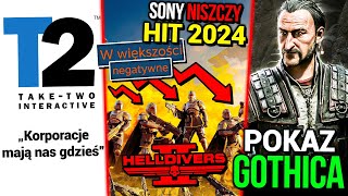 SONY NISZCZY HELLDIVERS 2 — Pokaz GOTHIC REMAKE — &quot;Korporacje mają nas gdzieś&quot; AFERA Z TAKE-TWO