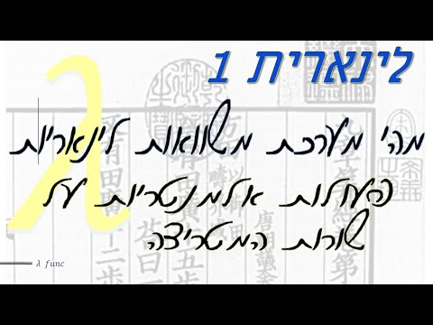 וִידֵאוֹ: במה שונה מבנה צוות המוצר ממבנה המטריצה?