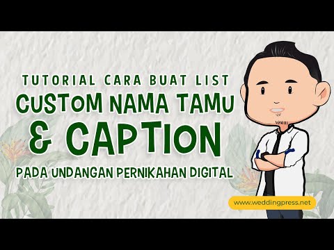 Video: Nama siapa yang muncul pertama kali di undangan pernikahan?