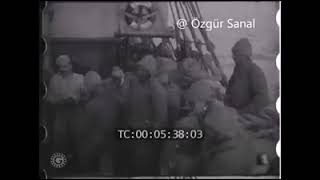 ÇANAKKALE DE ESİR TÜRK ASKERLERİ-1915
