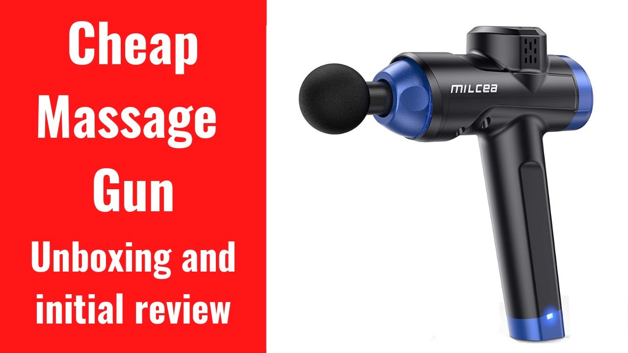Milcea Massage Gun Review Cheap Massage Gun therunningmaster YouTube