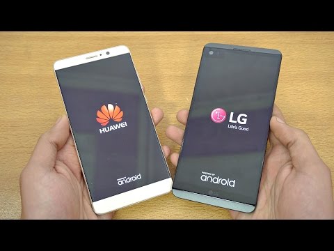 Huawei Mate 9 vs LG V20 - Speed Test! (4K)