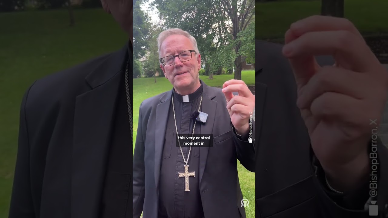 Outline Video Bishop Robert Barron of Minnesota criticizes Last Supper parody during opening ceremony of Olympics