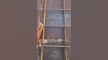 Spacing between two bars atleast 6 inch(150mm) provide #shorts #viral #ytshorts #engineering