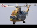 Взлет нового вертолёта Ми-26Т2В по-самолётному. Форум "Армия-2020"