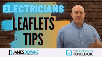 Leaflets for local Electricians