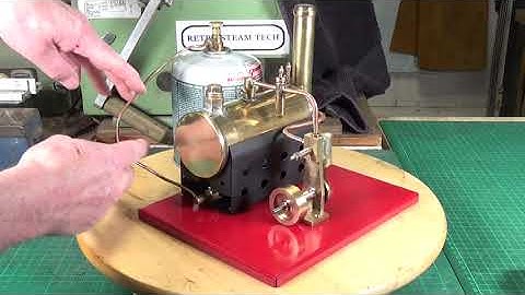 Large Scratch Built Oscillator Model Steam Engine - Part Three