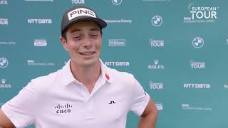 Viktor Hovland: Sunday Winner Interview English and Norwegian 2021 BMW International Open