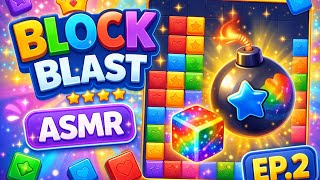 Block Blast ASMR 🟨🟦 EP 2 | Soft Whispers & Bigger Combos Tingles 💤  screenshot 4