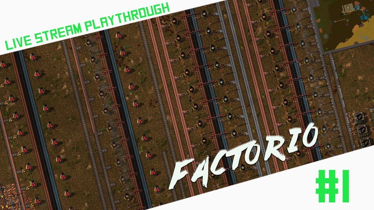 Factory Schmactory | Factorio | Livestream Playthrough - Episode 1 ...
