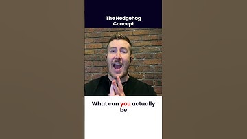 The Hedgehog Concept from Jim Collins