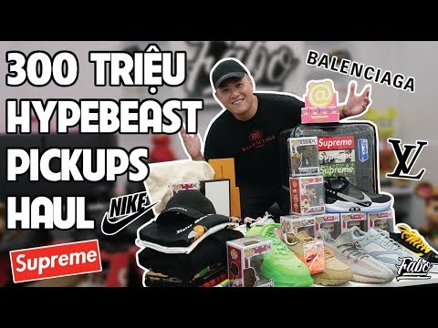 Video 300 Triệu Hypebeast Pickups Haul ( Louis Vuitton,... - youtube