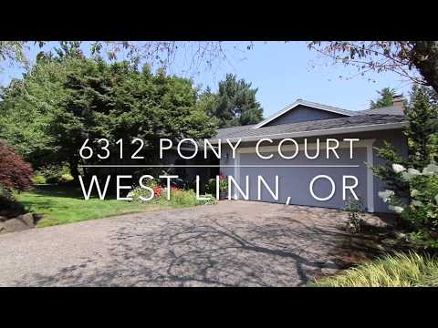 6312 Pony Court, West Linn, OR home video tour