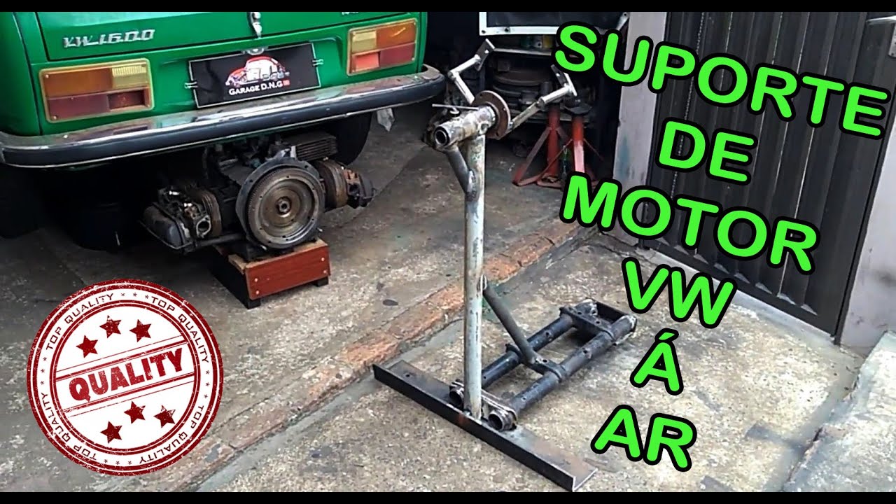 SUPORTE DE MOTOR, FEITO COM FERRO VELHO!!  (PARTE 2)