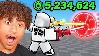 Spending $3,583,982 For The NEW DUAL ETERNAL BLASTERS.. (Roblox Blade Ball)