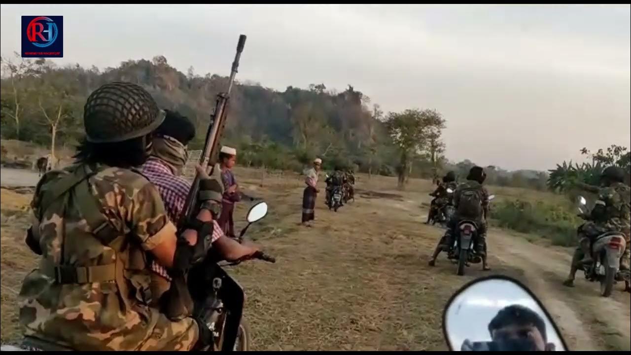 Arakan Rohingya Salvation Army (ARSA) fighter group in Arakan - YouTube