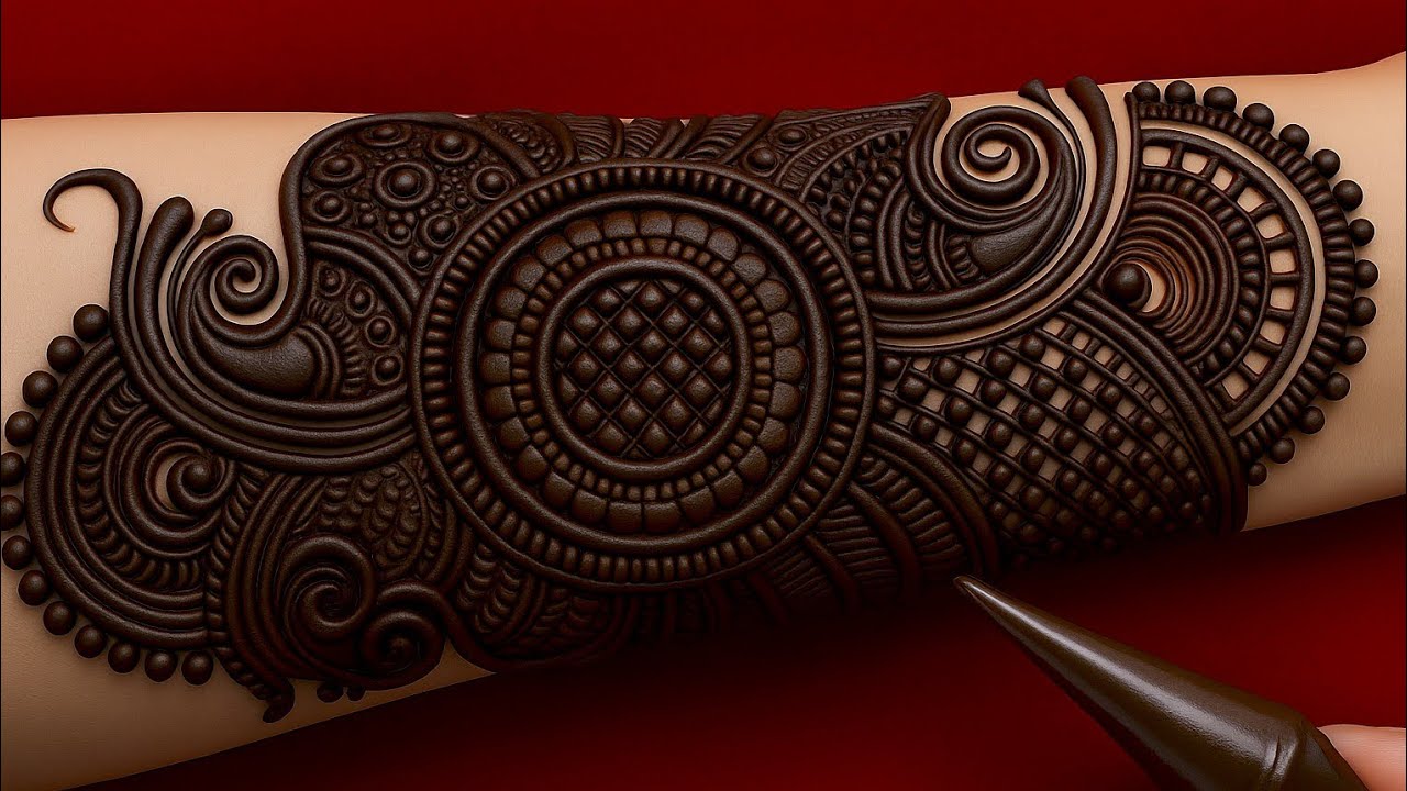 Karwa Chauth Special Mehndi Design||New Mehndi Design For Front Hand||Mehndi Design Simple Easy 