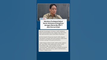 Purbaya Sebut Bank Himbara Alami Kenaikan Likuiditas, "Ketagihan dengan Kucuran Dana yang Diberikan"