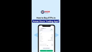 How to Buy ETFs on Kotak Stock Trading App?