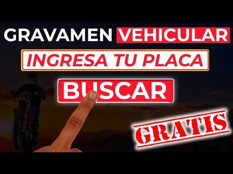 ¿CÓMO SABER si un auto esta PRENDADO o en GARANTÍA por la PLACA? ► Ver Gravamen Vehicular GRATIS ✅