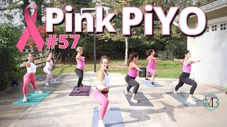 PINK PiYO #57 | Full Body Workout | No Equipment | Yoga Flow