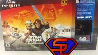 Disney Infinity 3.0 Star Wars Saga Bundle PS4 Exclusive Unboxing