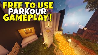 6 Minutes Minecraft Shader Parkour Gameplay (Night-Time) [Free to Use] [Map Download] screenshot 4