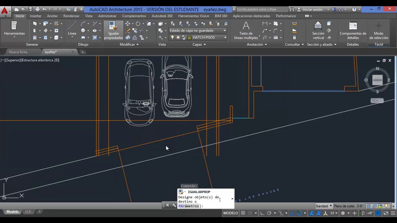 Diseño y medidas de estacionamientos - Arquitectura BIM