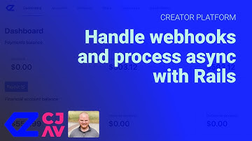 Handle webhooks and process async with Rails - CreatorPlatform.xyz - Part 6