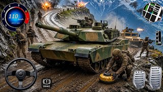 US Offroad Army Truck Driving 3D - Army Truck Driving Cargo Games 2026 - Andriod Gameplay screenshot 1