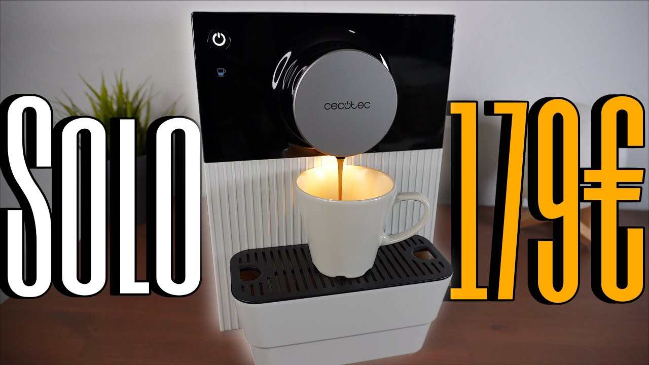 OLVÍDATE DE LAS CÁPSULAS Y PÁSATE AL GRANO DE CAFE | REVIEW CECOTEC CREMMAET CUBE