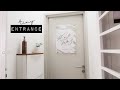 Making Home | Tiny Entrance Makeover | Ikea Trones Hack