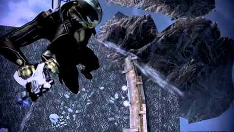 Mass Effect 3 Multiplayer Glitch - Flying Drell