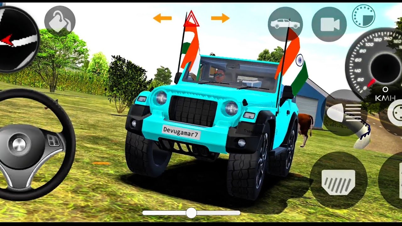 Modified Mahindra Thar Car Games: Indian 🇮🇳Cars (Gadi Wala Game) - Car Game Android Gameplay_#2026