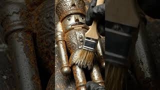 Vintage Nutcracker Restoration | Rusty Antique to Brilliant Silver Finish
