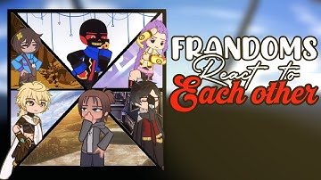 FANDOMS REACT || 2X Speed || Introduction || Gacha Reaction