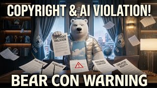 🐻 COPYRIGHT WARNING! 🚨 Third-Party & AI Content Violations Explained