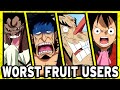 Top 20 WORST Devil Fruit Users | One Piece | Grand Line Review