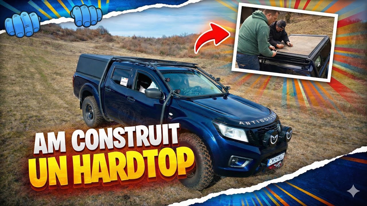 Cum am construit un HARDTOP DIY pentru NISSAN NAVARA