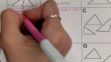 Chapter 5 Day One Lesson - Special Segments in Triangles