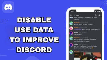 How To Disable Use Data To Improve Discord On Discord App | Step By Step