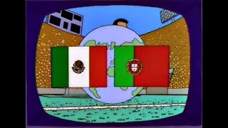 I Simpson ITA - PROFEZIA Simpson - [MESSICO - PORTOGALLO] finale dei Mondiali