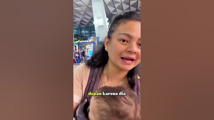 Yang sering bertanya - tanya. Gimana sih mama HasKiy bawa 2 anak?