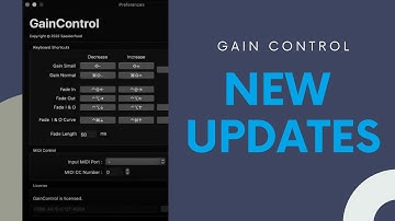 Gain Control by Speakerfood - New Updates!!!!