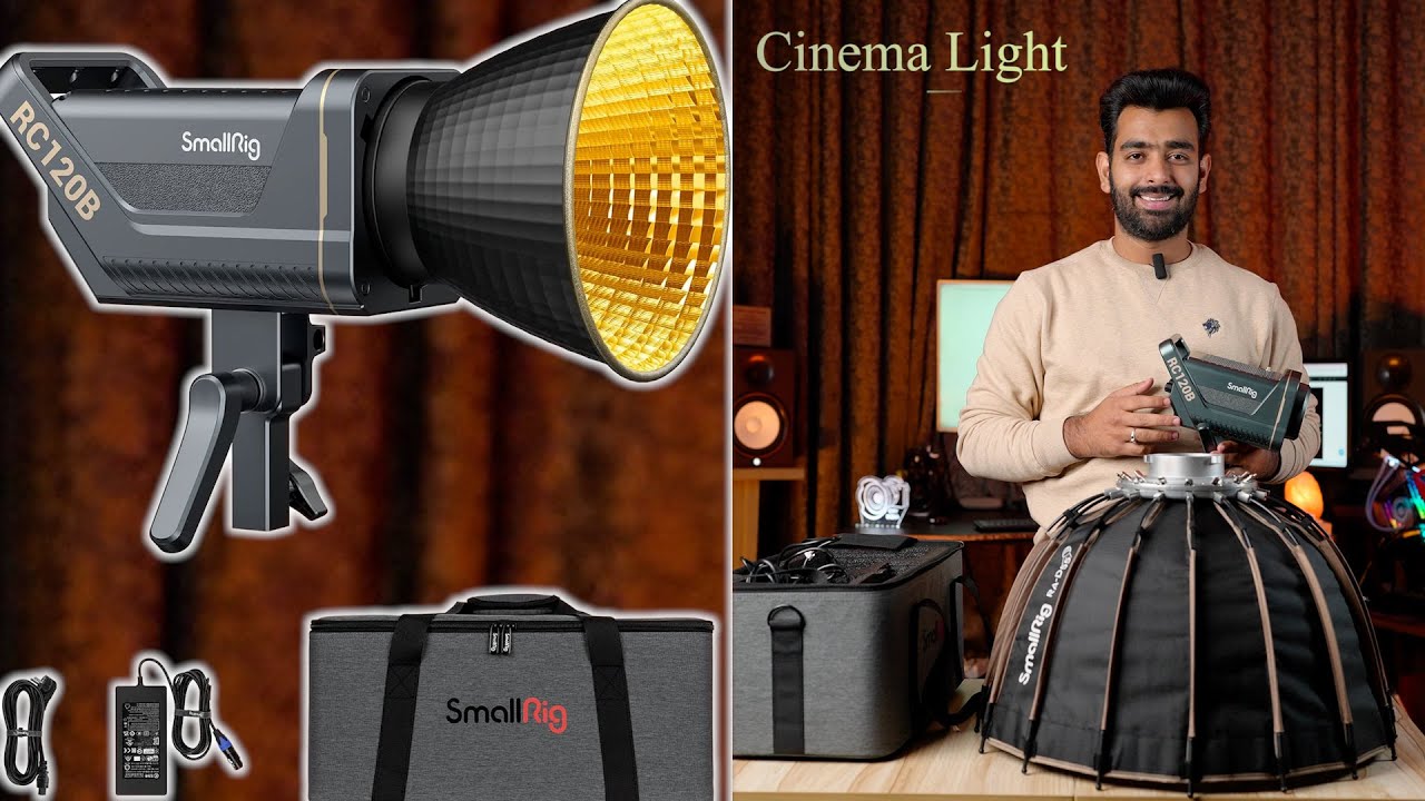 Best Video Light For Wedding & Music Video | SmallRig RC 120 B - YouTube