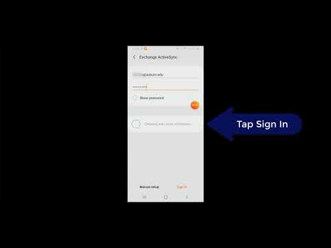 How to Add Your Auburn Email Account to an Android Device