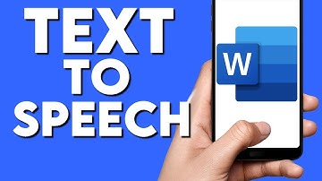 How To Read Aloud Document Text To Speech - Microsoft Word Phone App