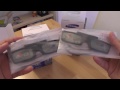 Samsung 3D glasses unboxing and setup [HD]