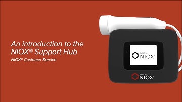 Introducing the NIOX® support hub - NIOX® Support