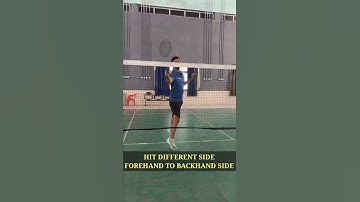 FOREHAND NET KILL TUTORIAL 🏸🔥🏸🔥 #badminton #badmintontutorials #shorts